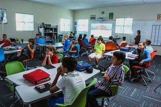 Culture drives Tampa Prep’s technology- based learning strategy.