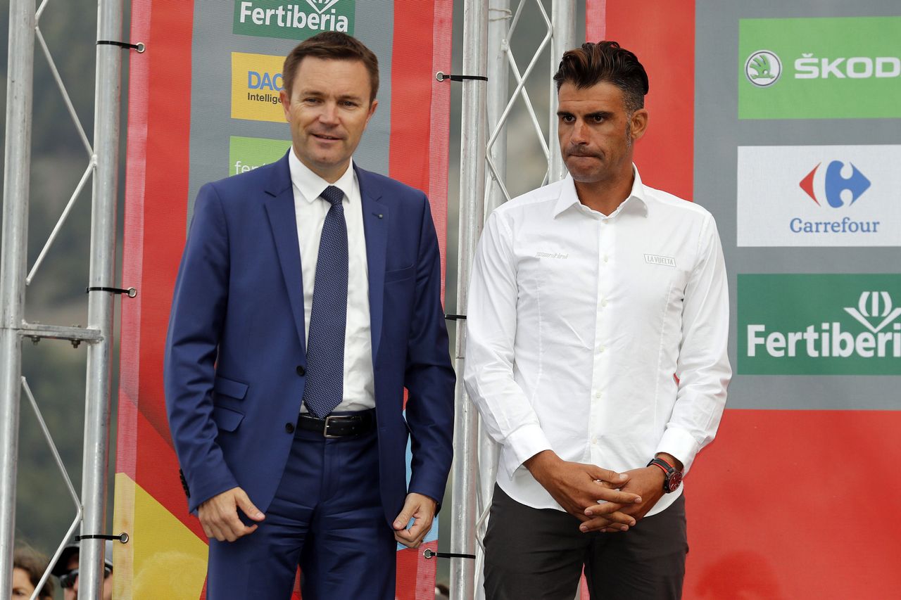 David Lappartient at the Vuelta