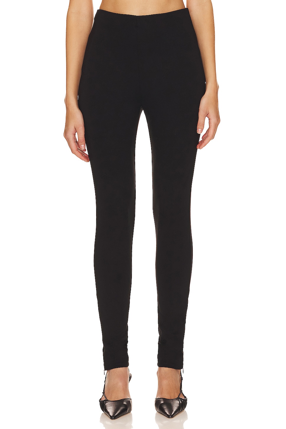 Side Slit Ponti Leggings