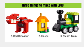 Things to make with LEGO on a rainy day
