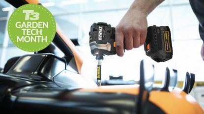DEWALT X McLaren F1 Team power tool collaboration