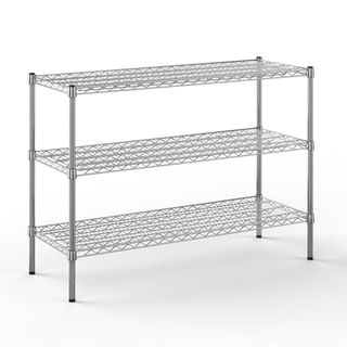 Regal Altair 18" Deep X 48" Wide X 34" Height Wire Shelving Kit | 3-Tier | Nsf Commercial Storage Rack Unit