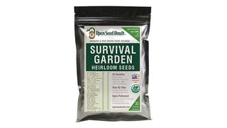 Open Seed Vault survival garden