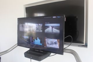 TV on the Tacx Magnum