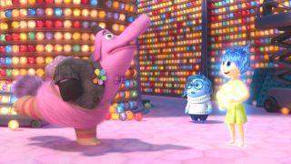 Bing Bong, Joy, and Sadness in Inside Out