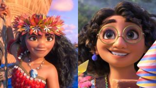 Moana and Mirabel in Encanto