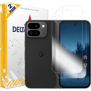 DeltaShield Google Pixel 9 Pro Fold Military-Grade Clear TPU Film