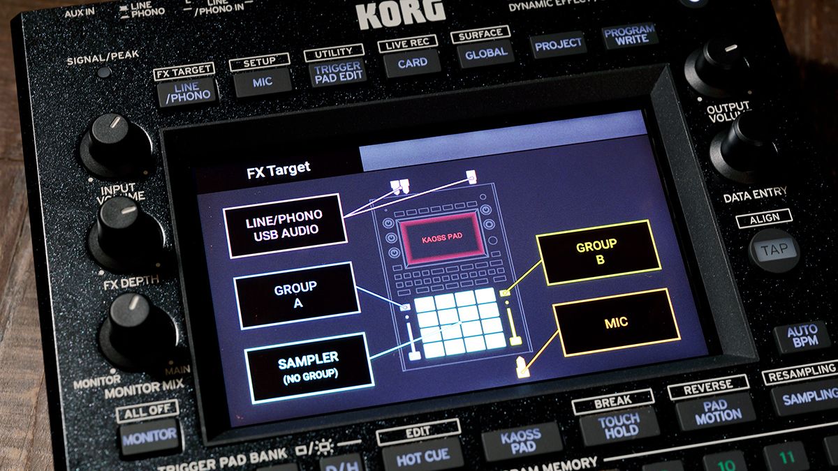 KORG KAOSS Replay サンプラー Korg's Kaoss Replay takes the classic XY effects pad and marries