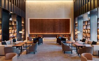 The PuXuan Hotel and Spa lounge, Beijing, China