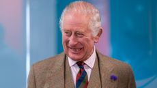 King Charles III visits the Global Underwater Hub on September 29, 2023