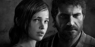 Ellie and Joel in The Last of Us promo (2013)