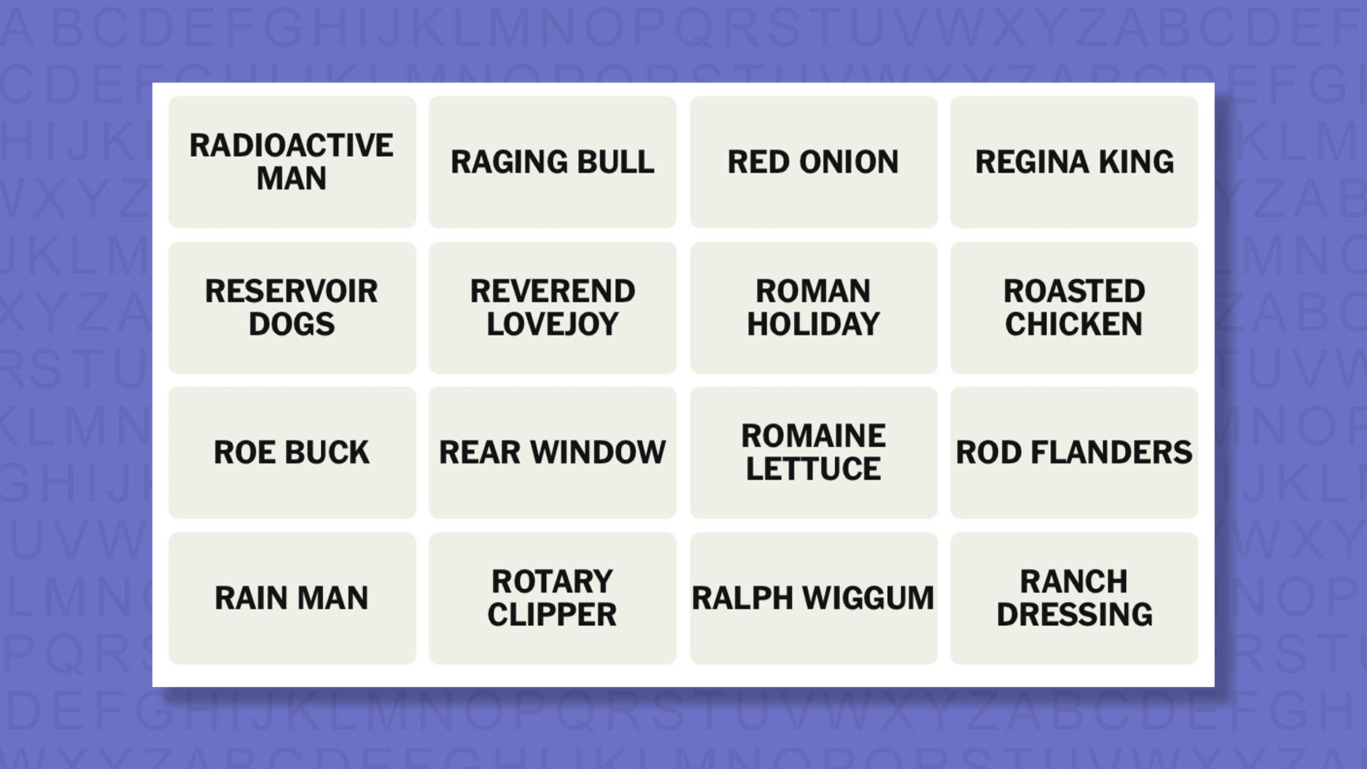 NYT Connections hints for game 1051 on a purple background