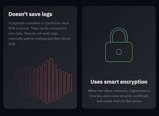 Amnezia VPN logging and privacy statements