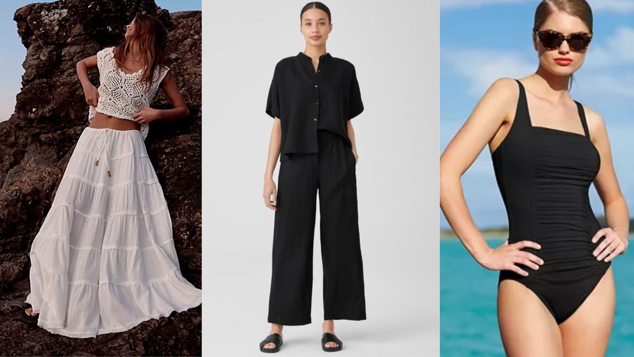 Quiet Luxury Vacation Wardrobe: Free People, Eileen Fisher, Macy&#039;s