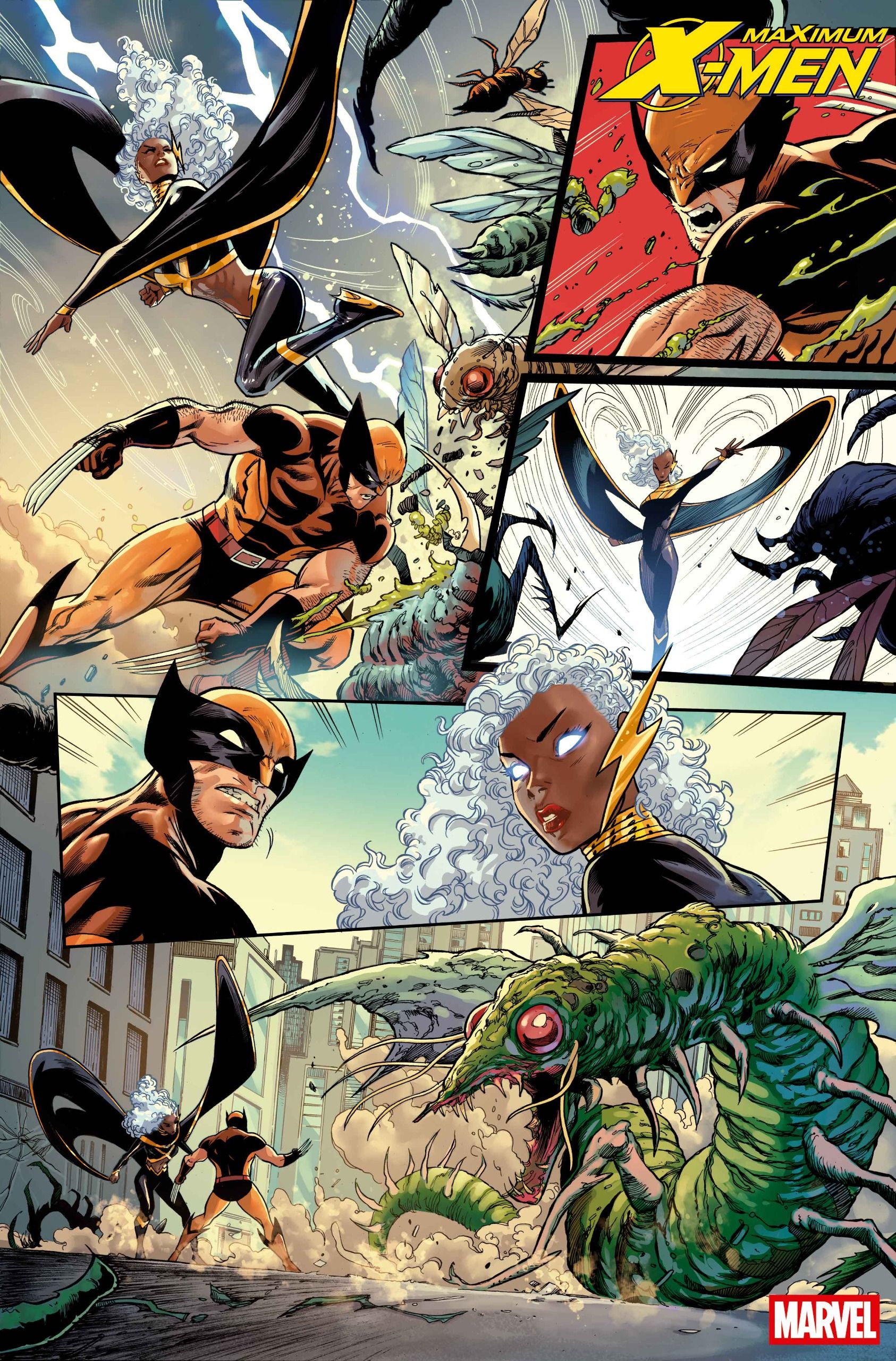 Maximum X-Men #1 preview interior art page 6