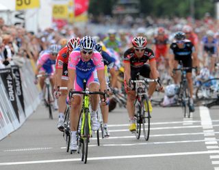 Alessandro Petacchi wins, Tour de Suisse 2010, stage 4