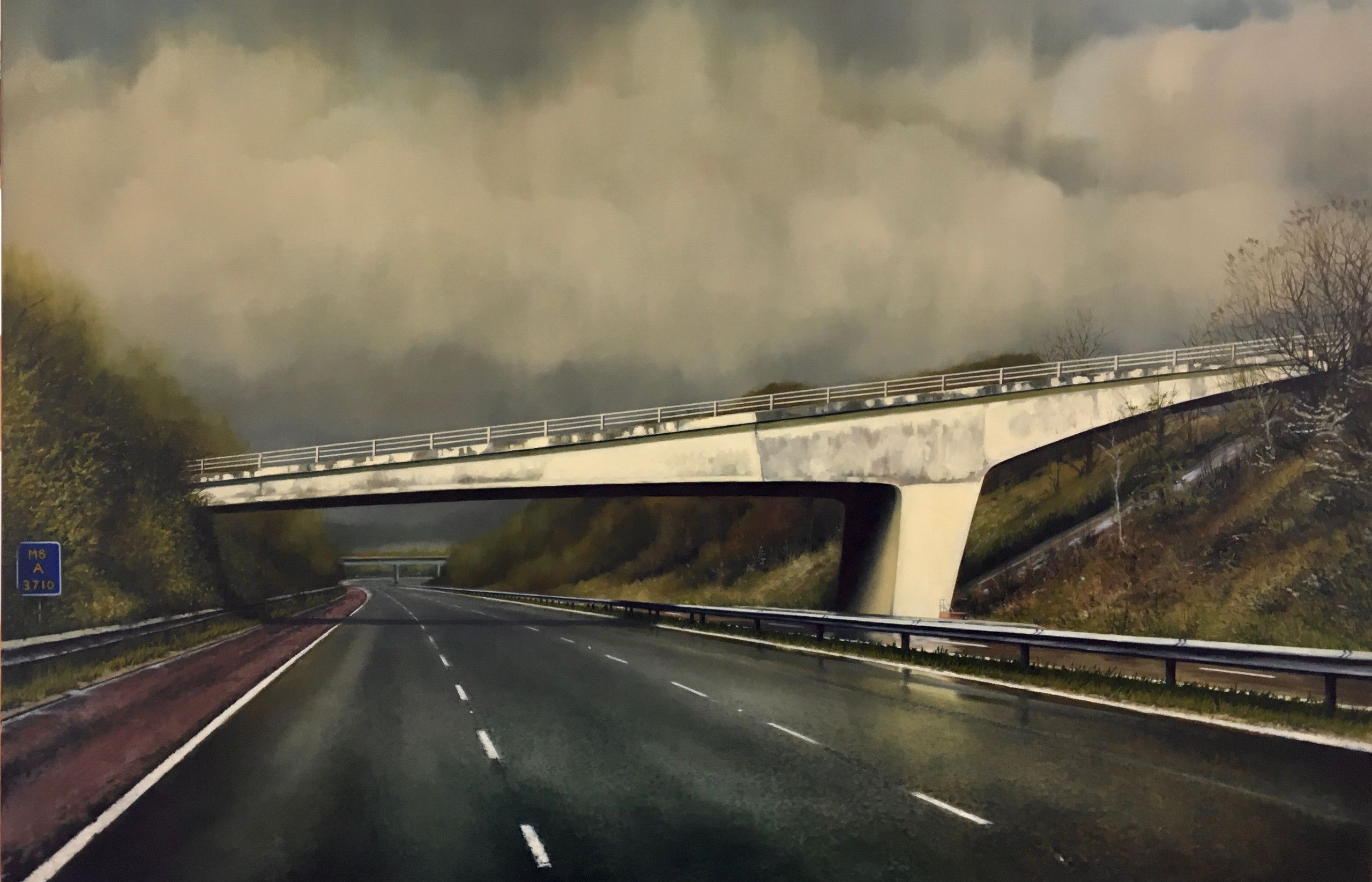 Britain’s motorway infrastructure serves as subject matter for artist Jen Orpin’s monograph