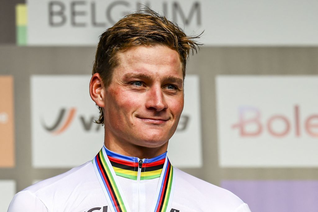 Gravel world champion Mathieu van der Poel