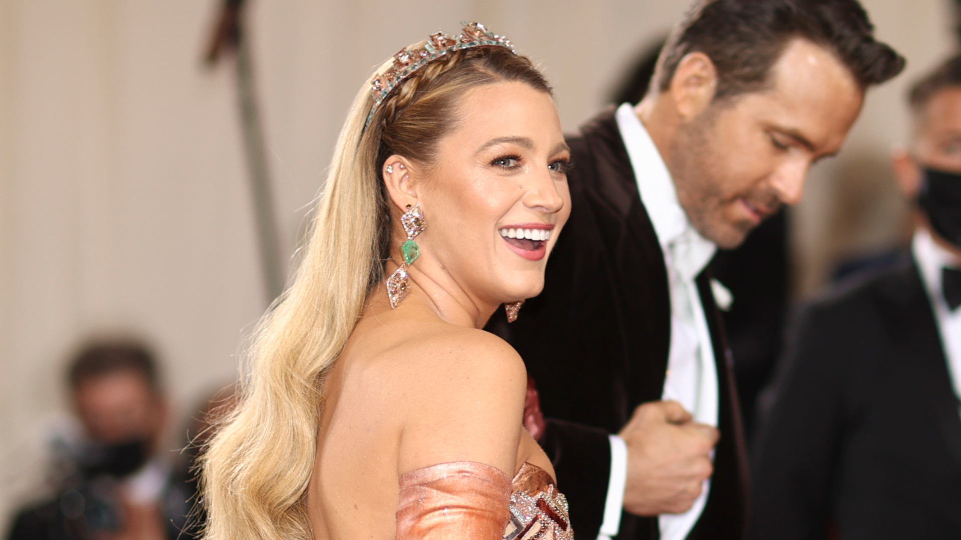 Blake Lively attending the 2022 met gala