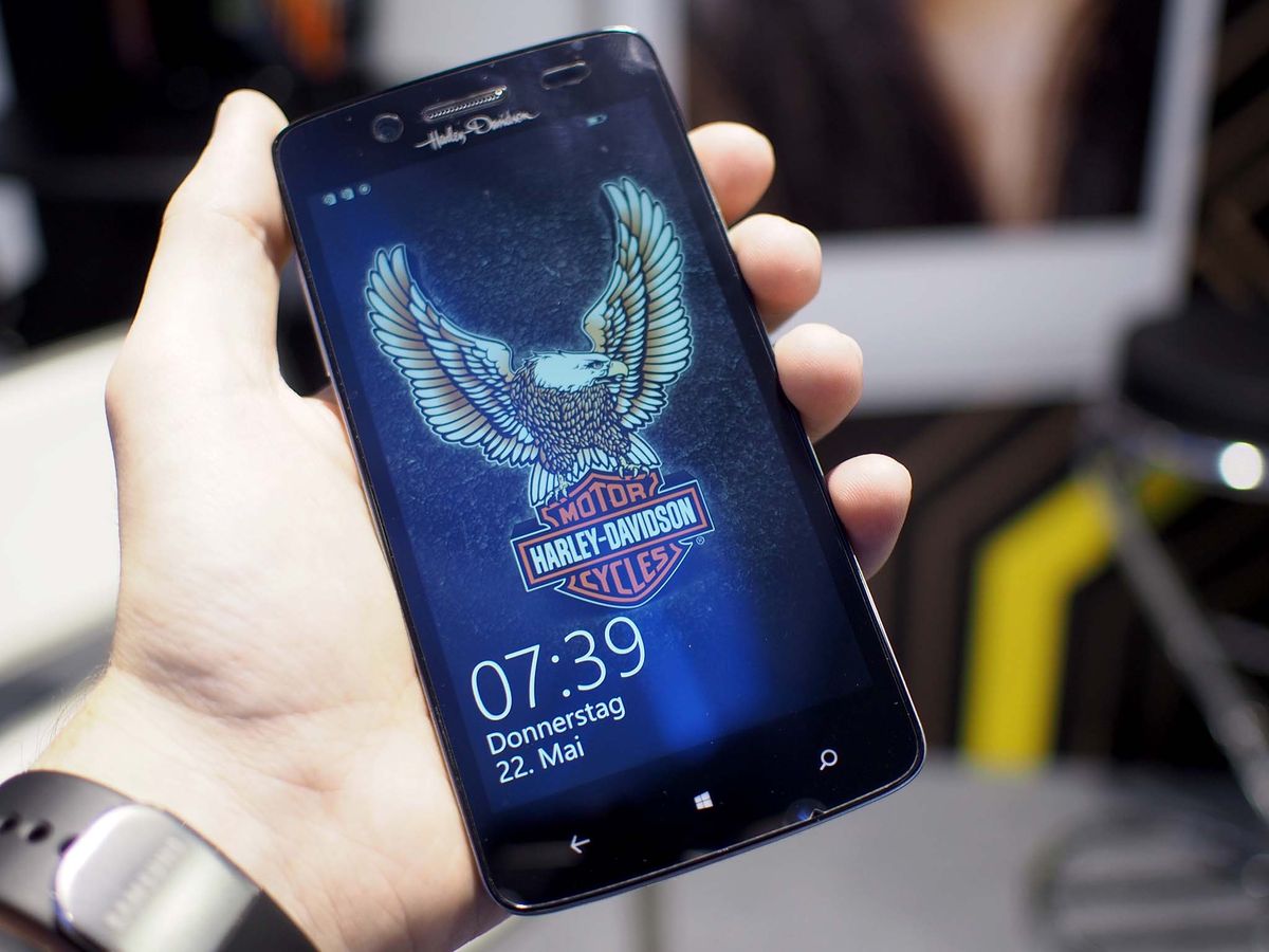 NGM Harley Davidson Windows Phone lockscreen