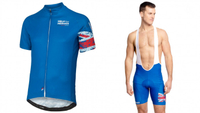 Help For Heroes tri colour bib shorts and jersey