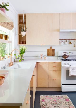 Plywood kitchen by Claire Zinnecker Design