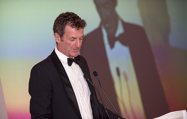 The guest speaker, double Olympic champion Mark Todd