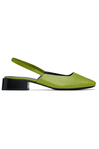 Nicole Saldaña Green Paz Heels