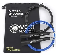 WOD Nation Adjustable Speed Rope:was $17.99now $12.99 at Amazon
Budget alternative: