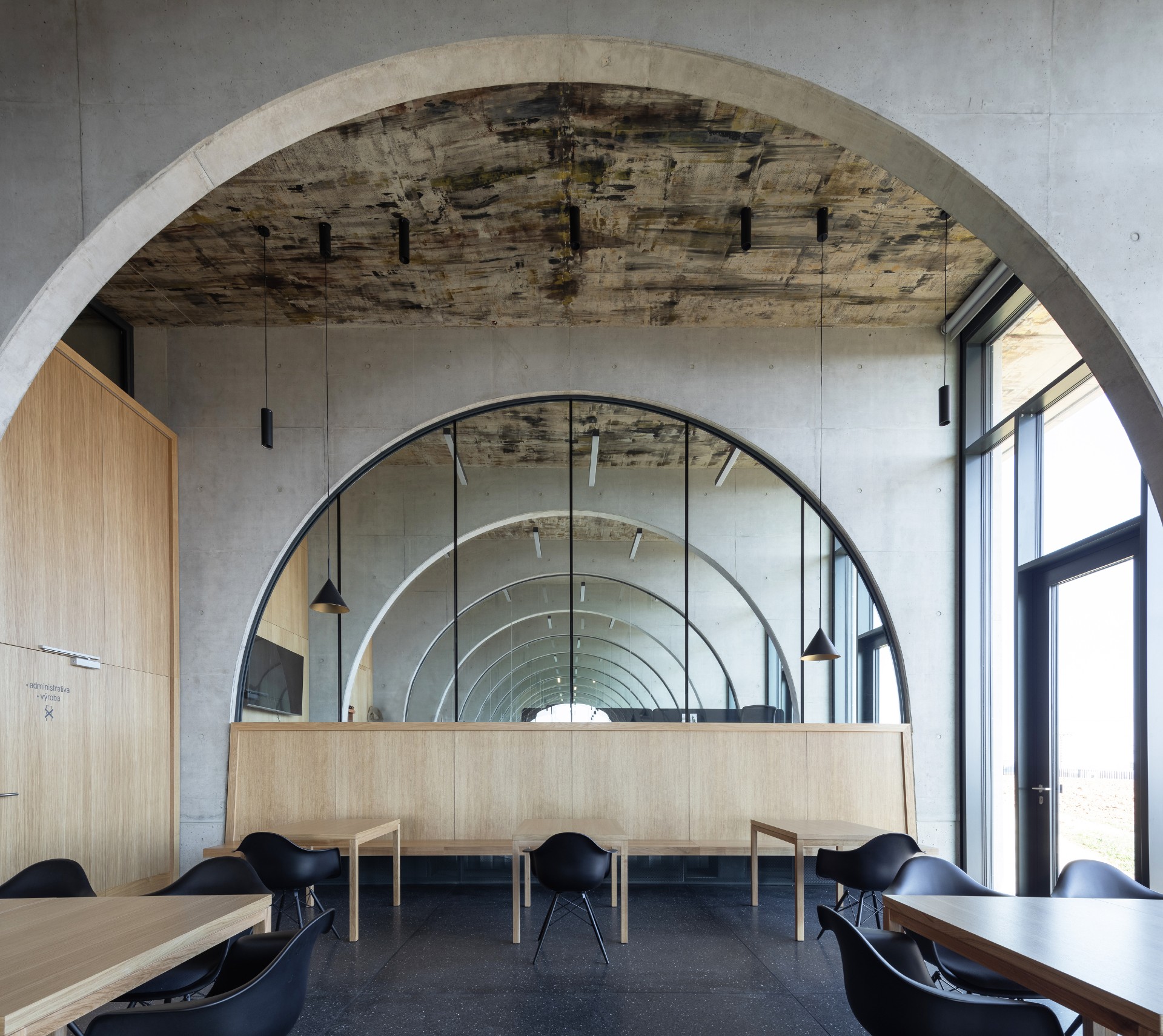 Office space of Lahofer winery