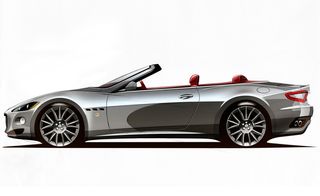 First open top four-seater offered by Maserati .