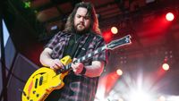  Singer/guitarist Wolfgang Van Halen of Mammoth performs at Skyla Credit Union Amphitheatre on April 15, 2026 in Charlotte, North Carolina