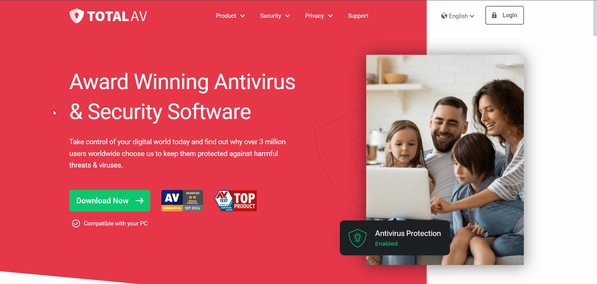 TotalAV is a superior antivirus alternative to Microsoft Defender