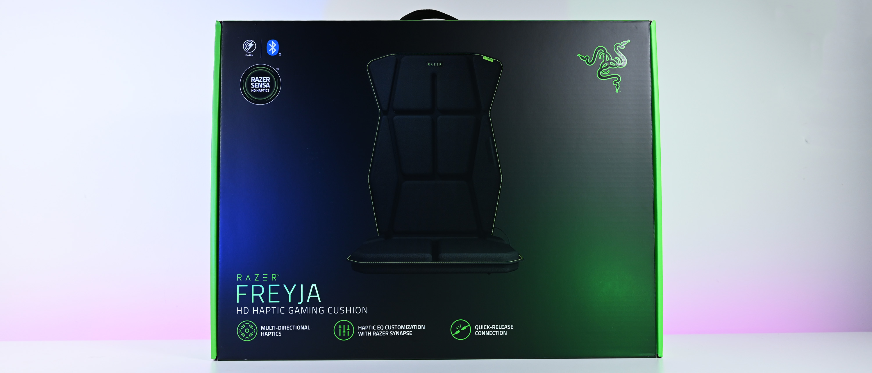 Razer's haptic chair cushion delivers a level of immersion with gaming chairs that I didn't know was even possible