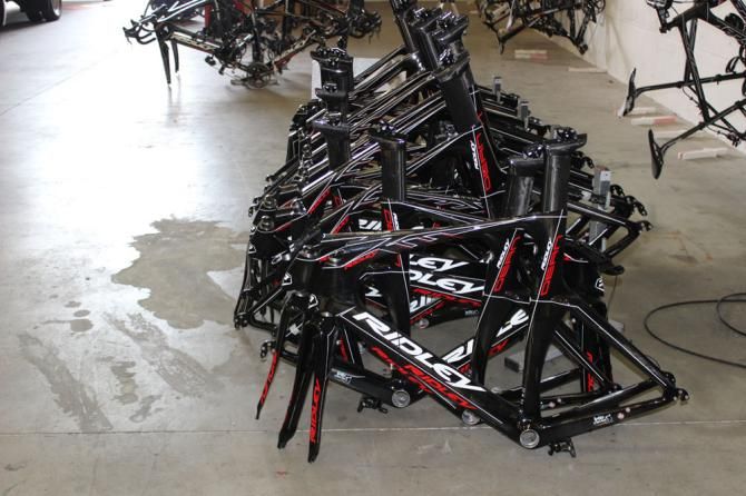 Hundreds of frames go through the service course in a year
