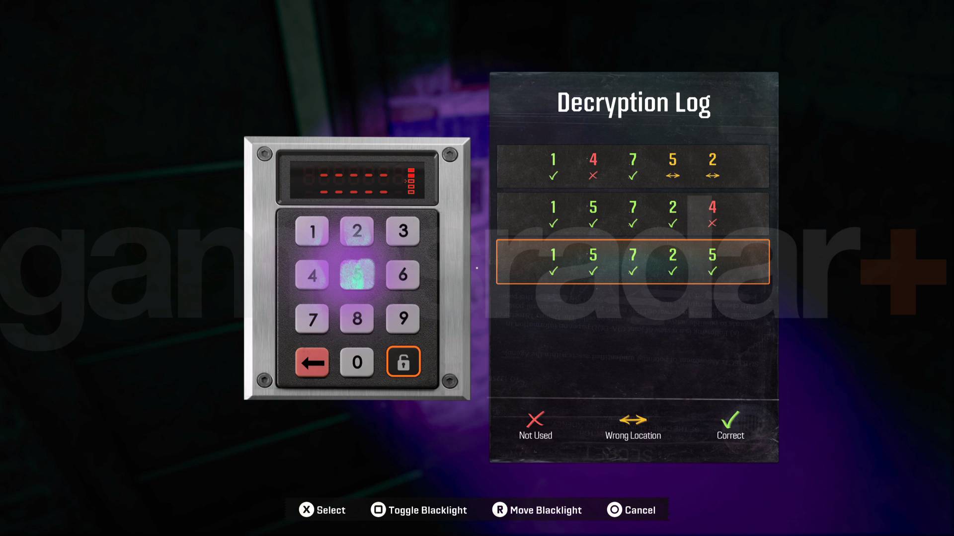 How to decrypt the Black ops 6 keypad code