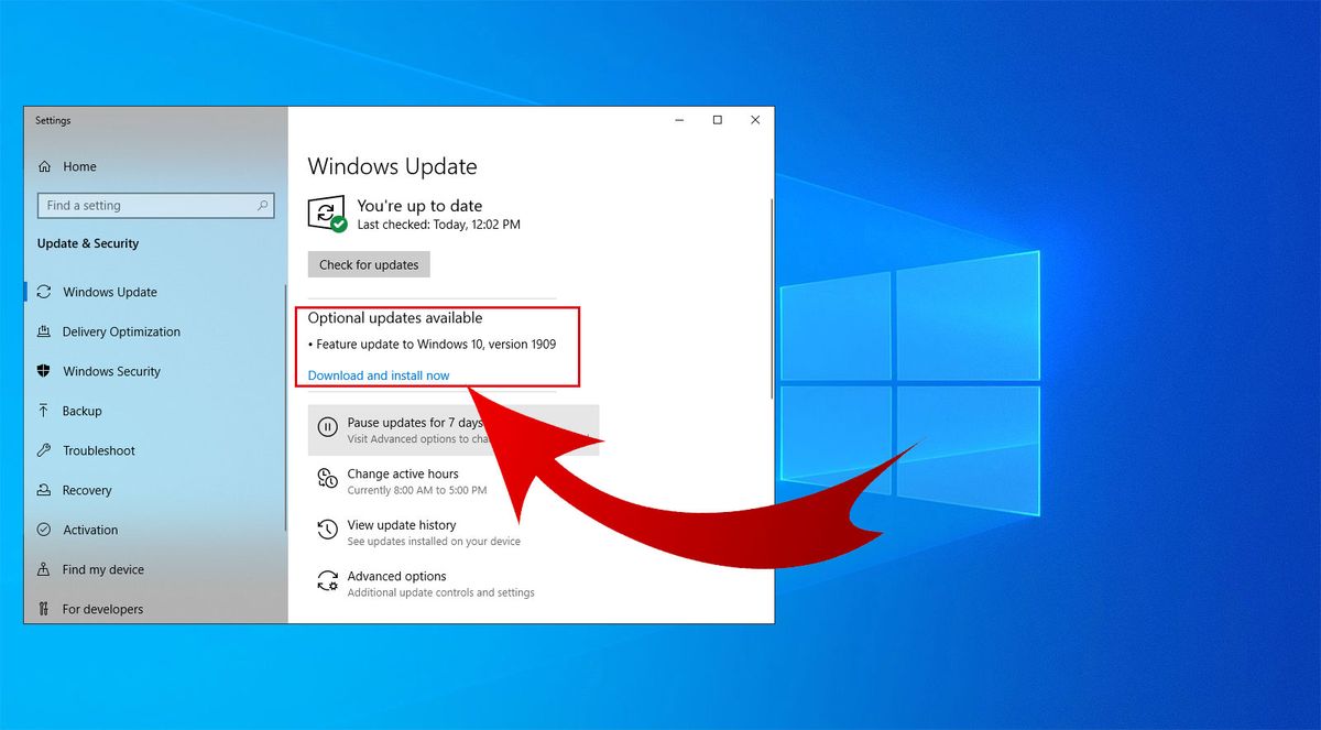 Heads up, Microsoft has started pushing out the next big Windows 10