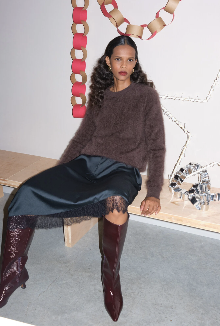 Brushed Cashmere Jumper