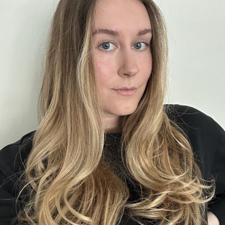 Beauty editor Kaitlyn McLintock after using the Dyson Airwrap Multistyler