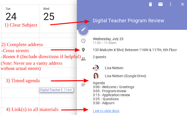 4-Part Checklist to Create A Killer Calendar Invite