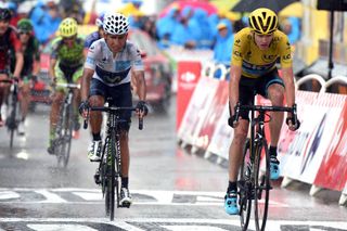 Chris Froome and Nairo Quintana on stage twelve of the 2015 Tour de France