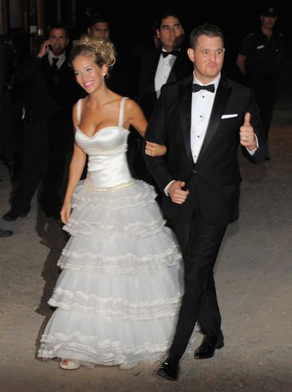 Michael Buble and Luisana Lopilato Wedding Photos