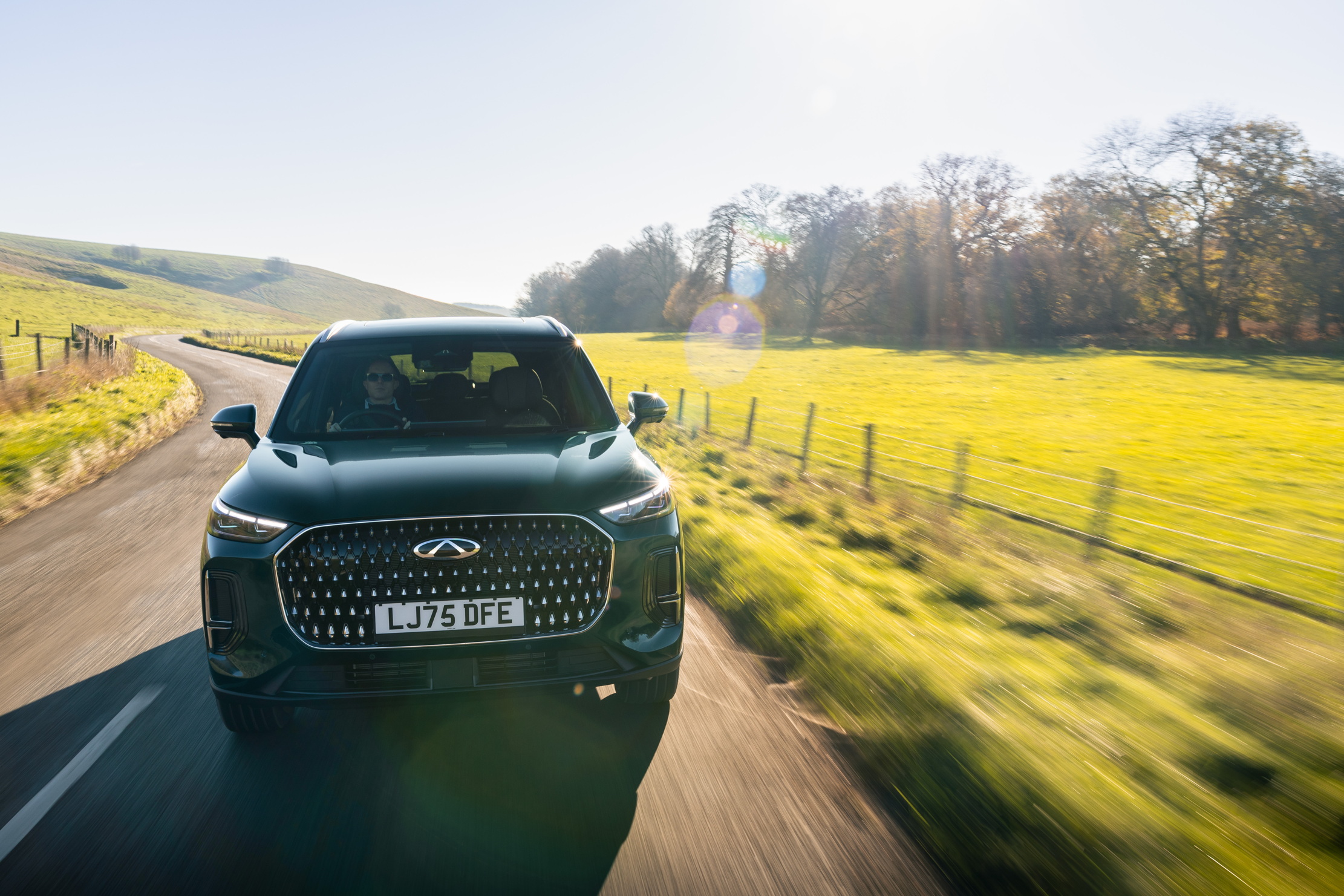 Exterior and interior of chery Tiggo 9