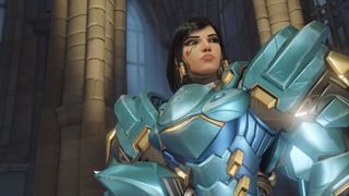 Pharah is a great starting character.