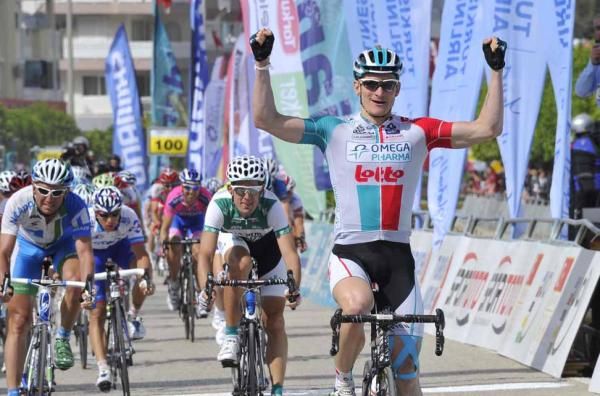 Andre Greipel (Omega Pharma-Lotto) was too strong in the finale.