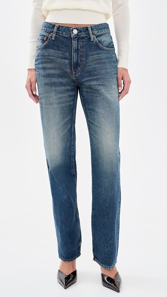 Leyden Straight Jeans - Dark Blue