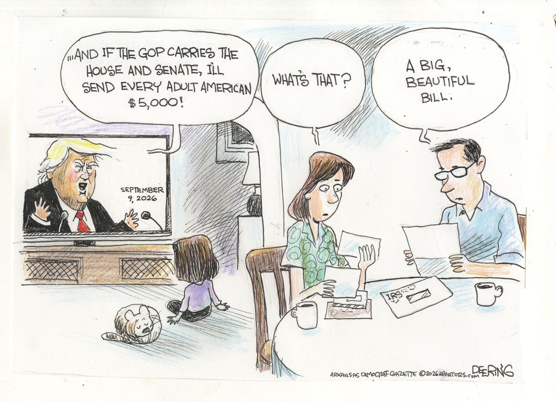 
                                Political Cartoon
                            
