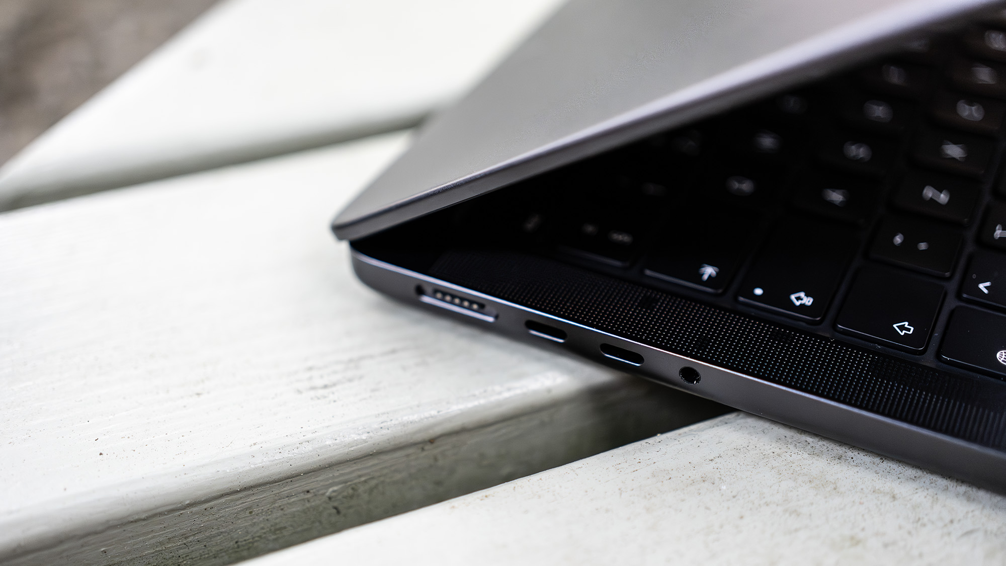 Apple 14-inch MacBook Pro with an M5 processor inside it