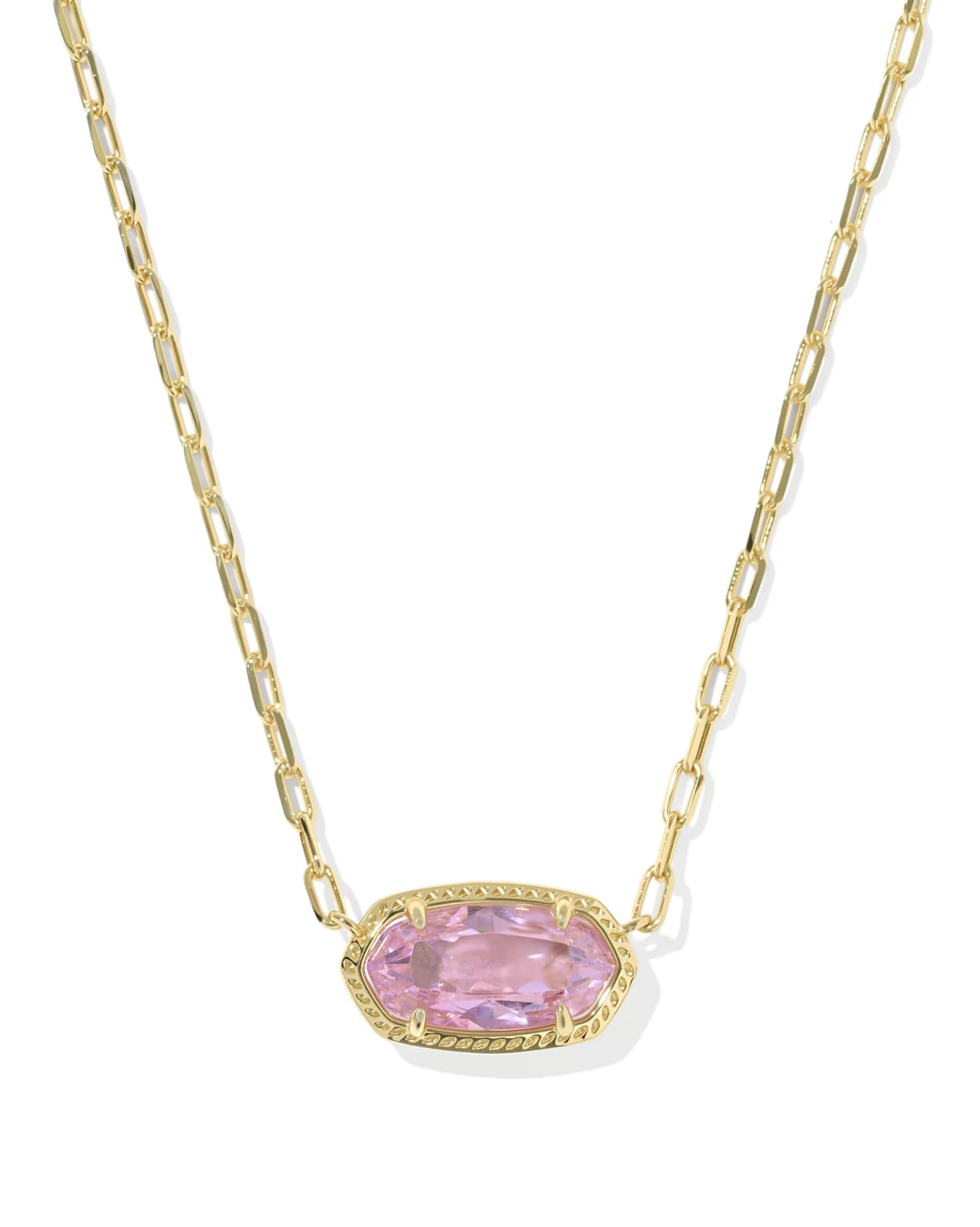 Elisa Luxe Gold Short Pendant Necklace&amp;nbsp;
