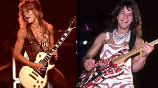Randy Rhoads and Eddie Van Halen